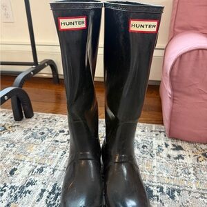 Hunter Classic Black Tall Boots